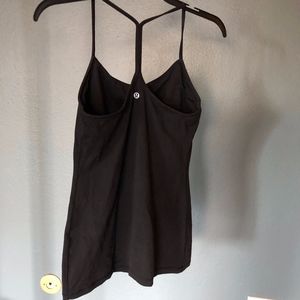 Lululemon Black Power Y Tank